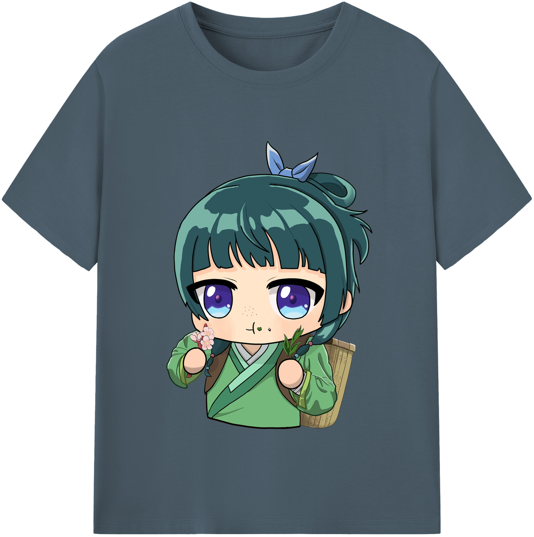 （画像用） 薬屋のひとりごと The Apothecary Diaries 綿100％半袖Tシャツ（フロントプリント）